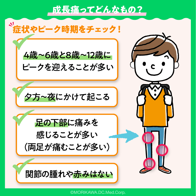 成長痛ってどんなもの？