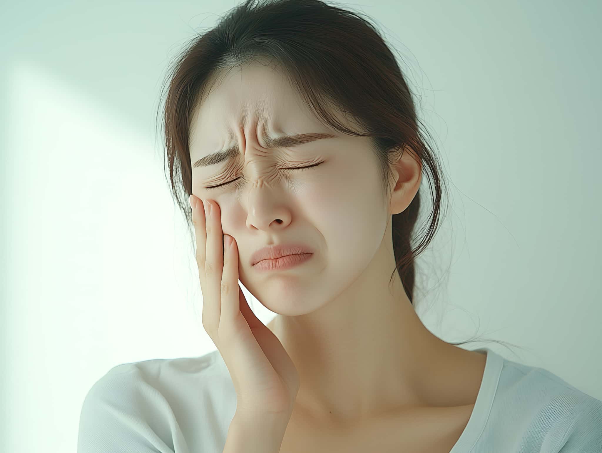すきっ歯を放置して虫歯になった女性