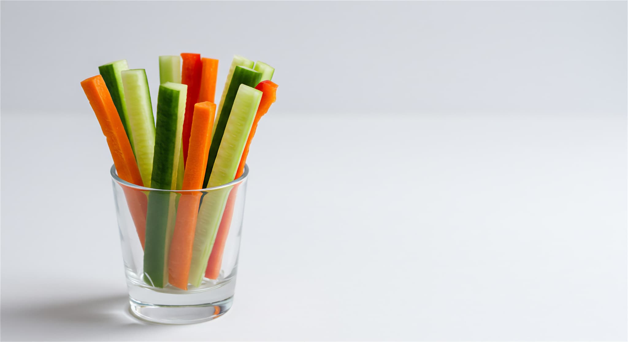 虫歯になりにくい野菜スティック