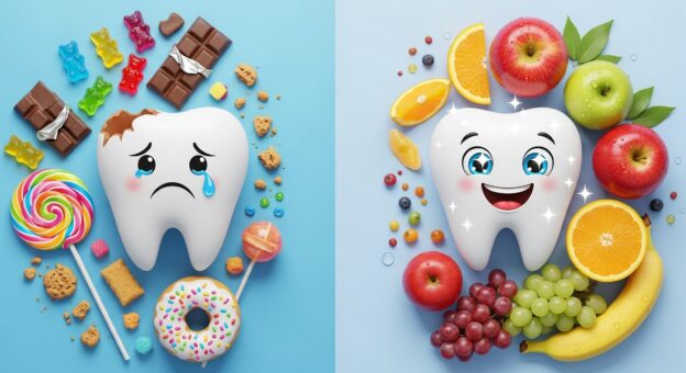 虫歯になりやすいおやつと虫歯になりにくいおやつ